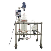Portable 5L Peptide synthesis Reaction Kettle glass reactor